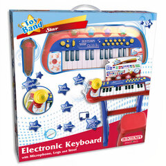 Elektrooniline klaver koos mikrofoni, aluse ja tooliga Bontempi, 13 2410 price and information | Educational children's toys | hansapost.ee