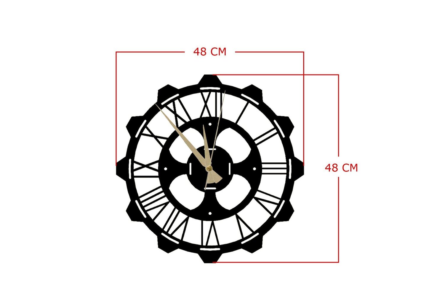 Seinakell Meteor Clock hind ja info | Kellad | hansapost.ee