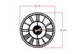 Seinakell Roman Clock 2 цена и информация | Kellad | hansapost.ee