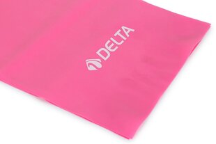 Treeningkumm Delta PB344, 150 x 15 cm, roosa hind ja info | Treeningkummid | hansapost.ee