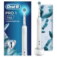Braun Oral-B elektriline hambahari D165131UX Pro 1 / 750 + reisikarp цена и информация | Электрические зубные щетки | hansapost.ee