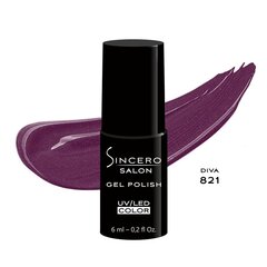 Geelküünlakk "Sincero Salon", 6 ml, DIVA, 821 hind ja info | Sincero Salon Parfüümid, lõhnad ja kosmeetika | hansapost.ee