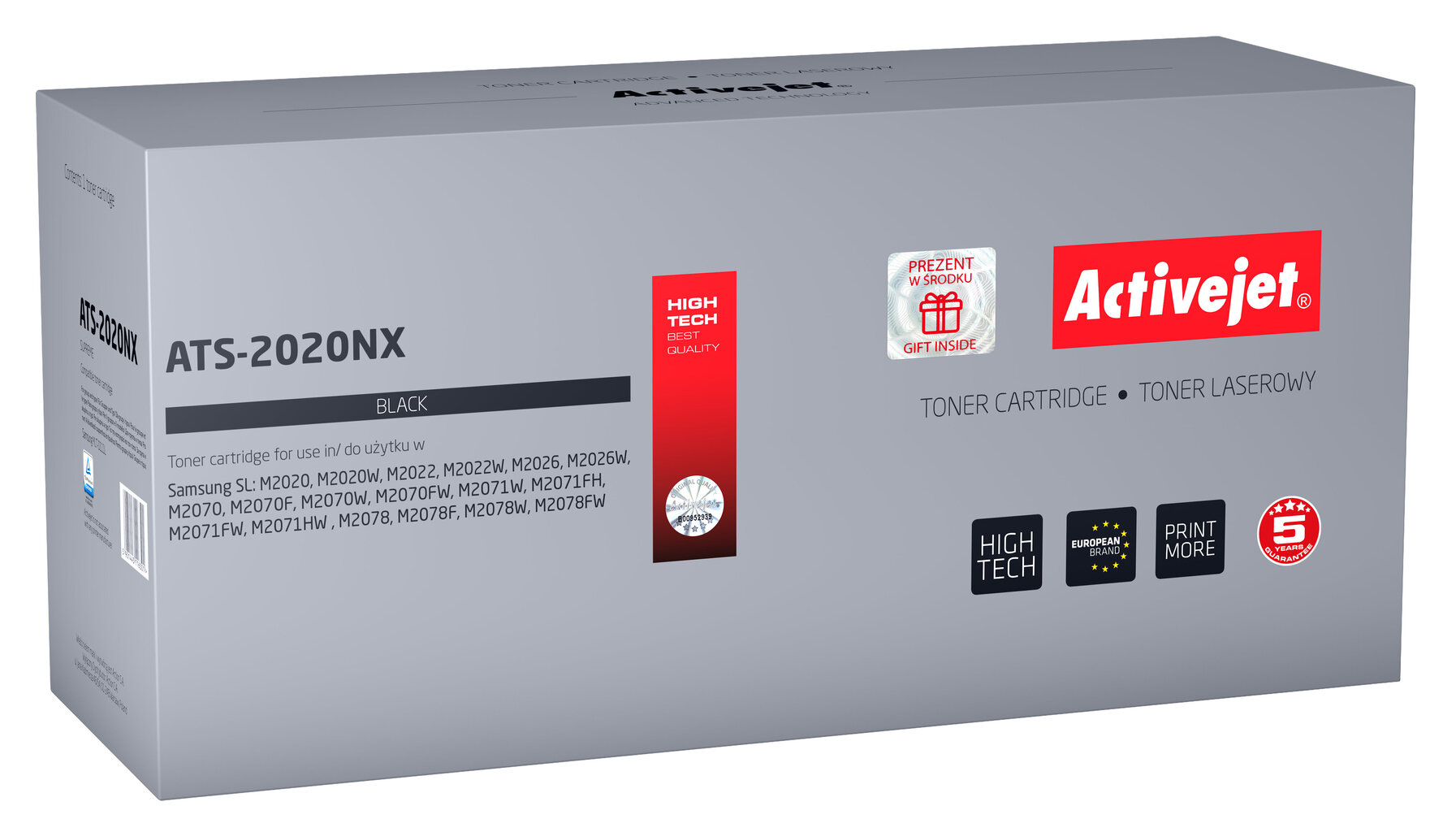 Activejet ATS-2020NX, must цена и информация | Laserprinteri toonerid | hansapost.ee