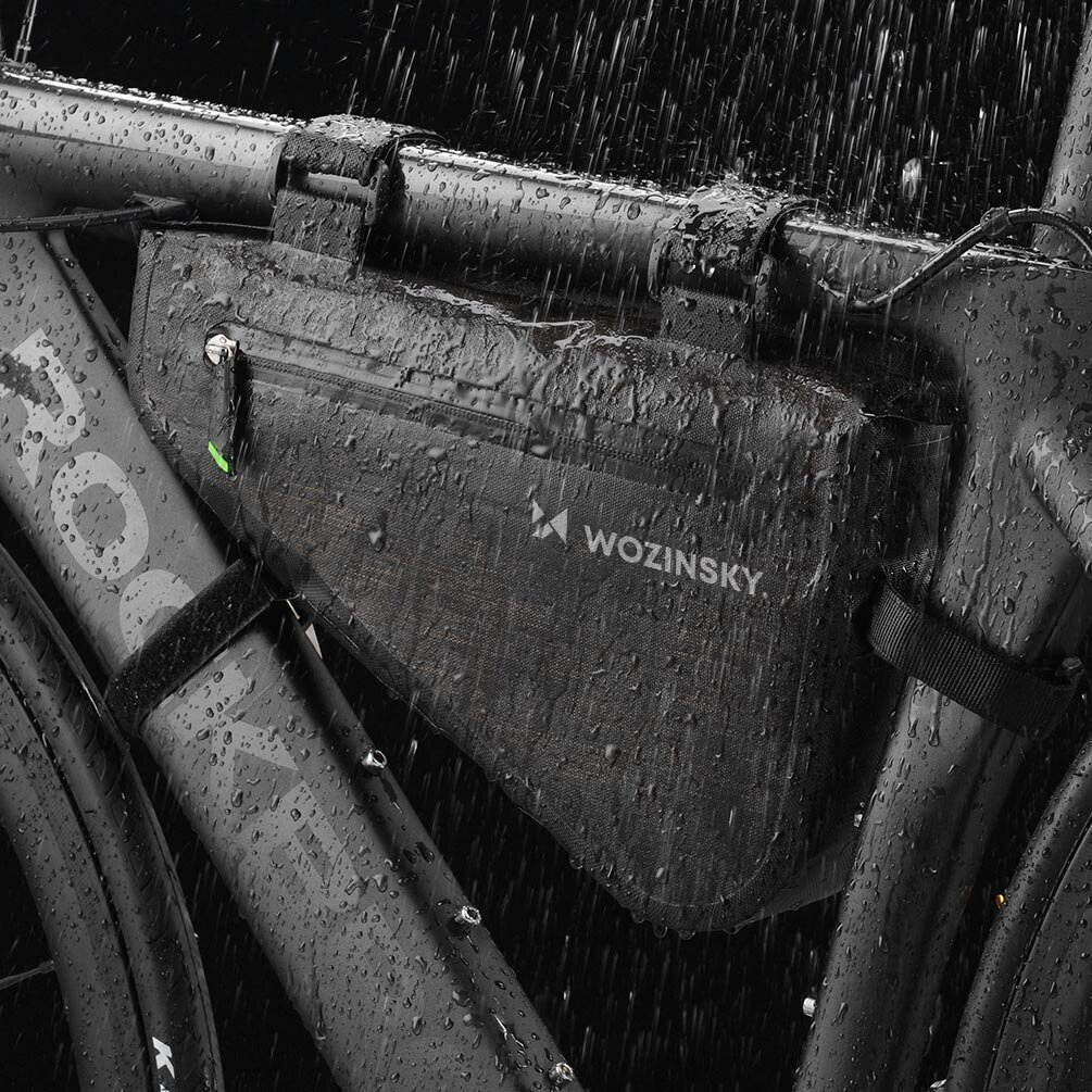 Wozinsky bicycle bag for the bicycle frame 8L grey (WBB15BK) цена и информация | Rattakotid ja telefonikotid | hansapost.ee