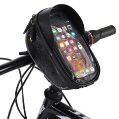 Wozinsky Bicycle Front Frame Handlebar Bag Touch Screen Phone Holder 1L black (WBB16BK) цена и информация | Чехлы для телефонов | hansapost.ee