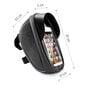 Wozinsky Bicycle Front Frame Handlebar Bag Touch Screen Phone Holder 1L black (WBB16BK) цена и информация | Telefonide kaitsekaaned ja -ümbrised | hansapost.ee