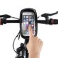 Wozinsky Bicycle Front Frame Handlebar Bag Touch Screen Phone Holder black (WBB18BK) hind ja info | Telefonide kaitsekaaned ja -ümbrised | hansapost.ee