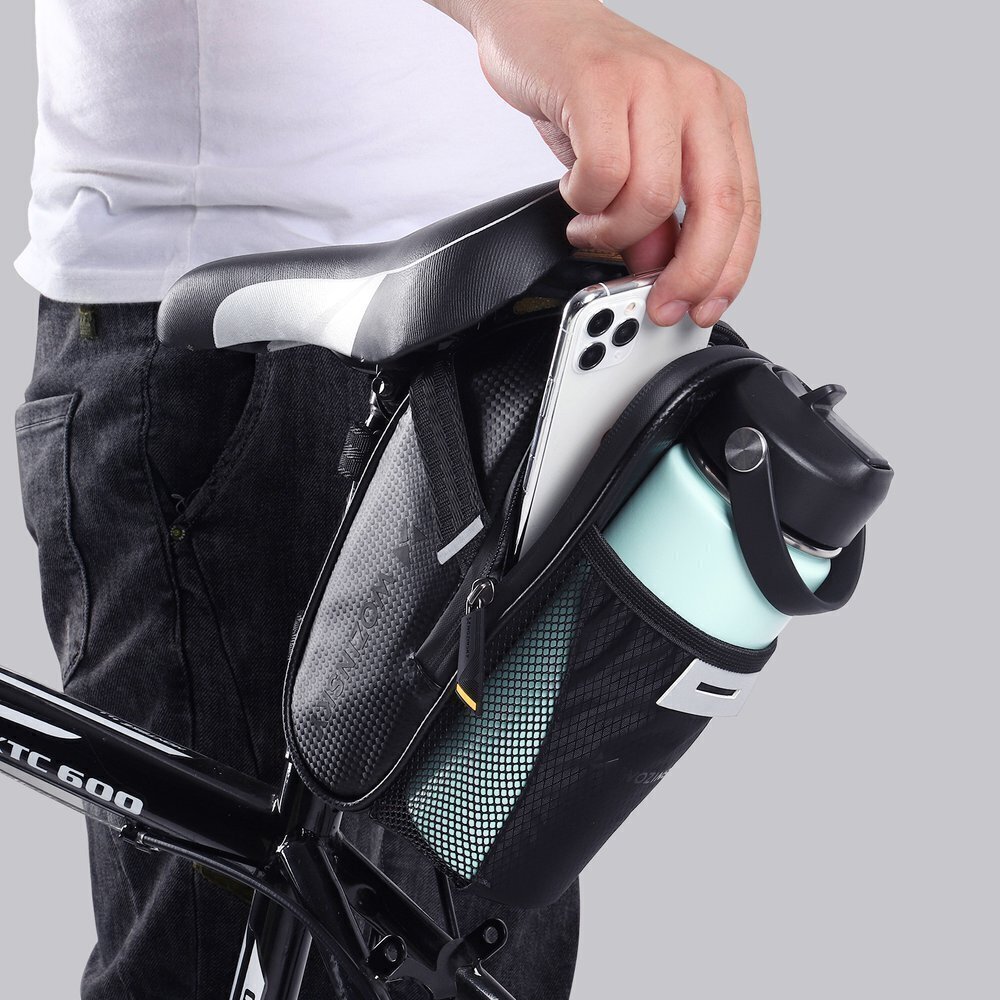 Wozinsky bicycle under the saddle bottle bag black (WBB20BK) hind ja info | Rattakotid ja telefonikotid | hansapost.ee