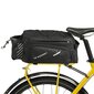 Wozinsky Bicycle Bike Pannier Bag Rear Trunk Bag with Shoulder Strap 9L black (WBB22BK) цена и информация | Pakiraamid jalgrattale | hansapost.ee