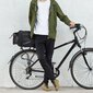 Wozinsky Bicycle Bike Pannier Bag Rear Trunk Bag with Shoulder Strap 9L black (WBB22BK) цена и информация | Pakiraamid jalgrattale | hansapost.ee