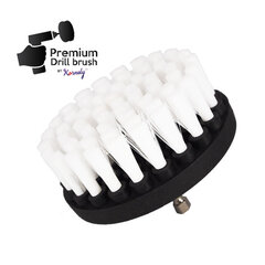 Профессиональная щетка Premium Drill Brush - очень мягкий, белый, 10цм. цена и информация | Drill Brush Сантехника, ремонт, вентиляция | hansapost.ee