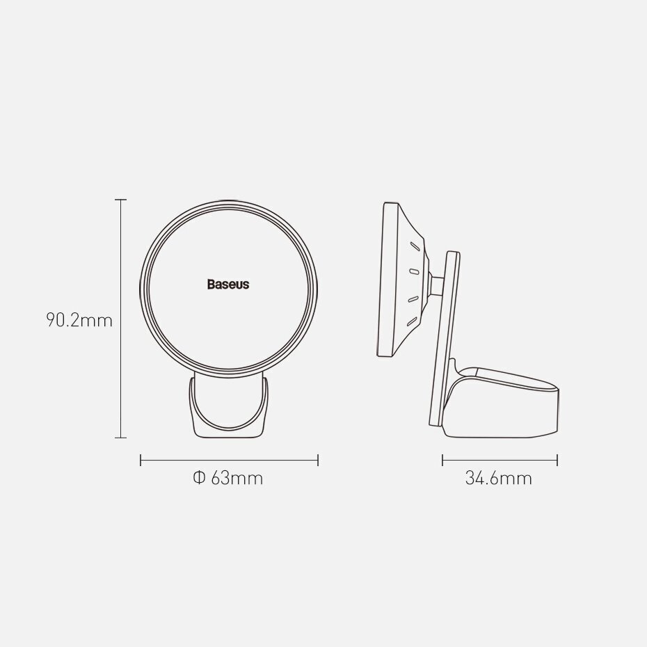 Baseus Big Energy autolaadija MagSafe-toega iPhone'i seadmetele hind ja info | Laadijad mobiiltelefonidele | hansapost.ee