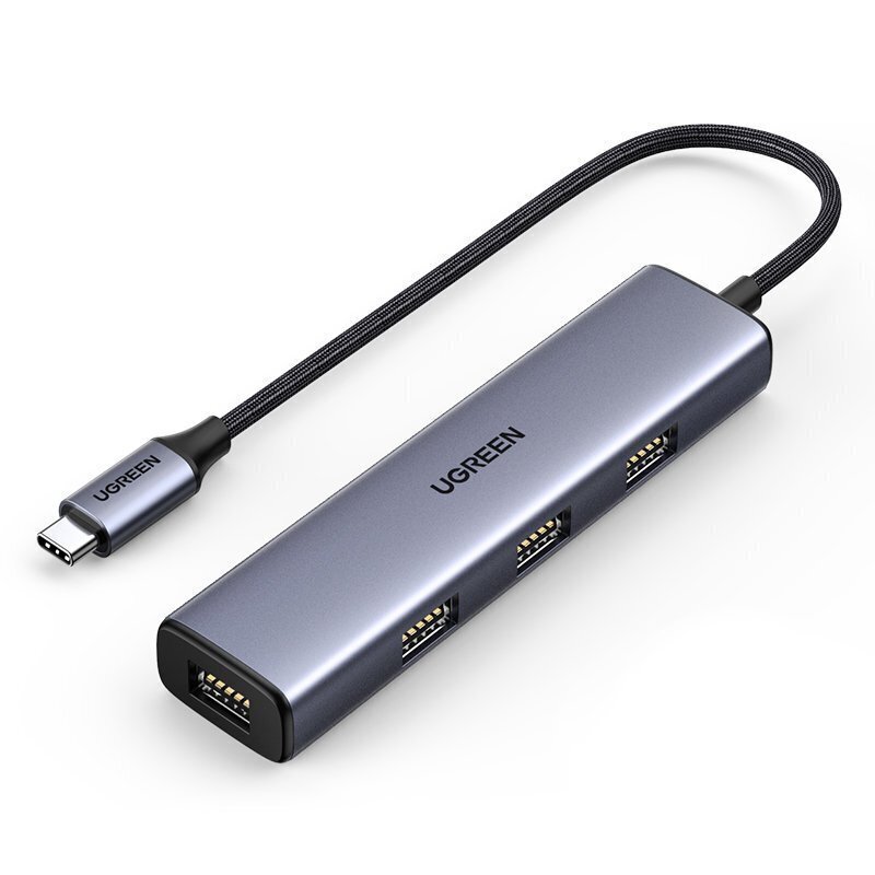 Adapter Ugreen USB Type C - 4x USB 3.2 hind ja info | USB adapterid ja jagajad | hansapost.ee