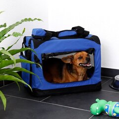 Сумка для транспортировки домашних животных S, 50 x 34 x 36 см, синий цена и информация | Переноски, сумки | hansapost.ee