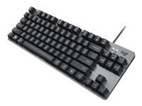 Juhtmega klaviatuur Logitech K835 TKL, Graphite/Slate Grey, Nordic hind ja info | Klaviatuurid | hansapost.ee