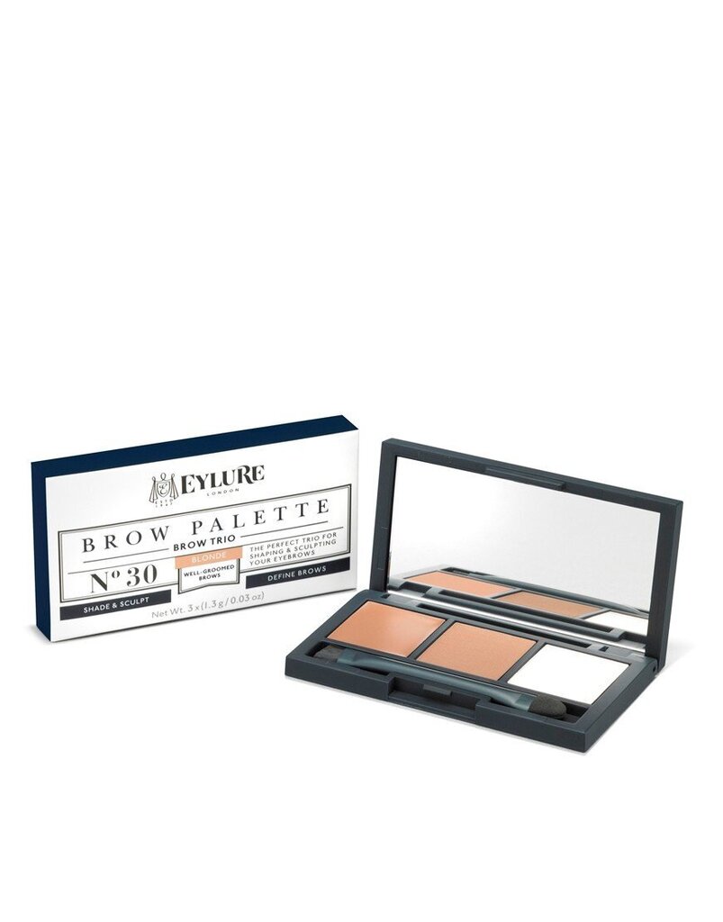 Kulmupalett Eylure Brow Palette 3 x 1,3 g цена и информация | Lauvärvid, ripsmetušid ja silmapliiatsid | hansapost.ee