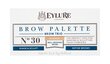 Kulmupalett Eylure Brow Palette 3 x 1,3 g цена и информация | Lauvärvid, ripsmetušid ja silmapliiatsid | hansapost.ee