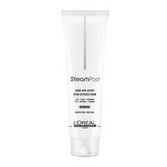 Разглаживающий крем для густых и поврежденных волос L'Oreal Professionnel Steampod Sensitive Thick, 150 мл цена и информация | Средства для укладки | hansapost.ee