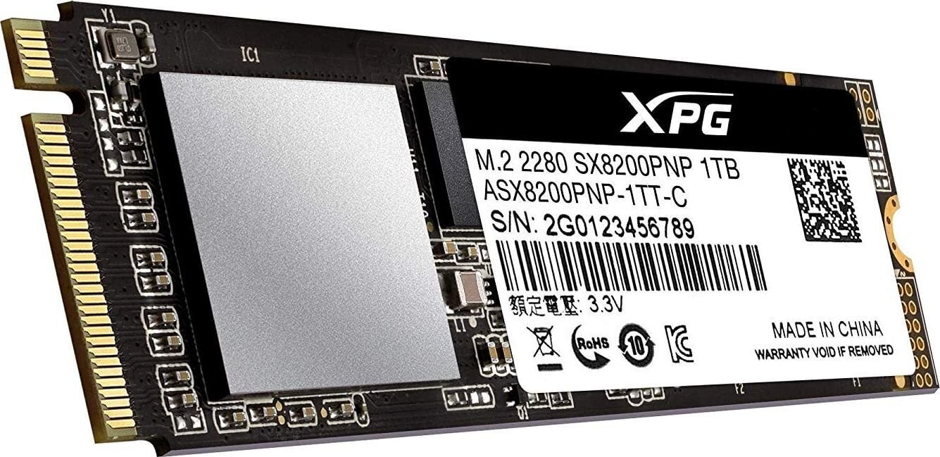 ADATA 1TB M.2 PCIe NVMe XPG SX8200 Pro цена и информация | Sisemised kõvakettad | hansapost.ee