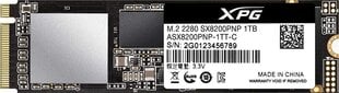 ADATA 1TB M.2 PCIe NVMe XPG SX8200 Pro цена и информация | Внутренние жёсткие диски (HDD, SSD, Hybrid) | hansapost.ee