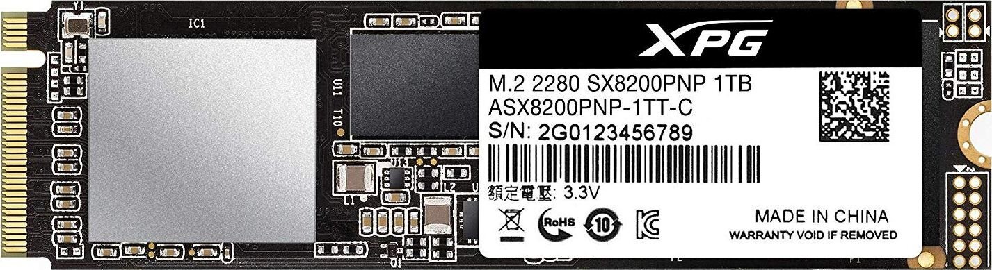 ADATA 1TB M.2 PCIe NVMe XPG SX8200 Pro hind ja info | Sisemised kõvakettad | hansapost.ee