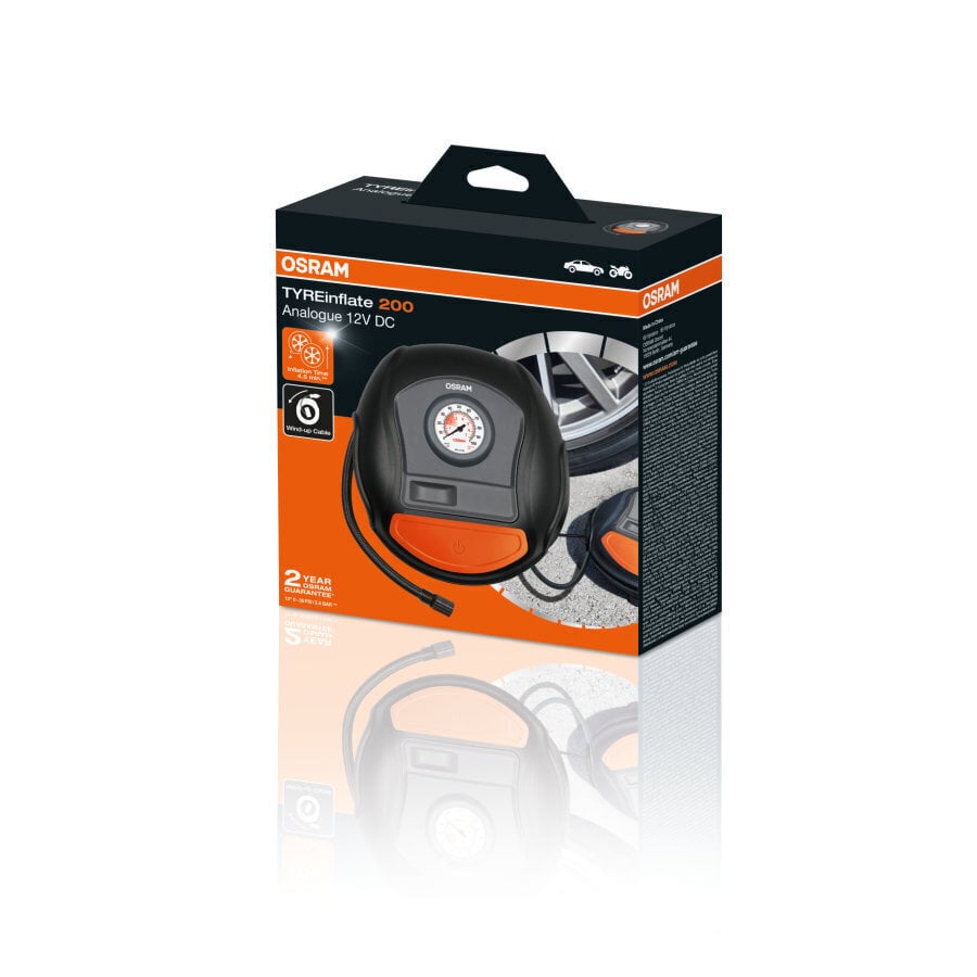 Osram TYREinflate 200 OTI200 elektriline pump hind ja info | Lisatarvikud | hansapost.ee