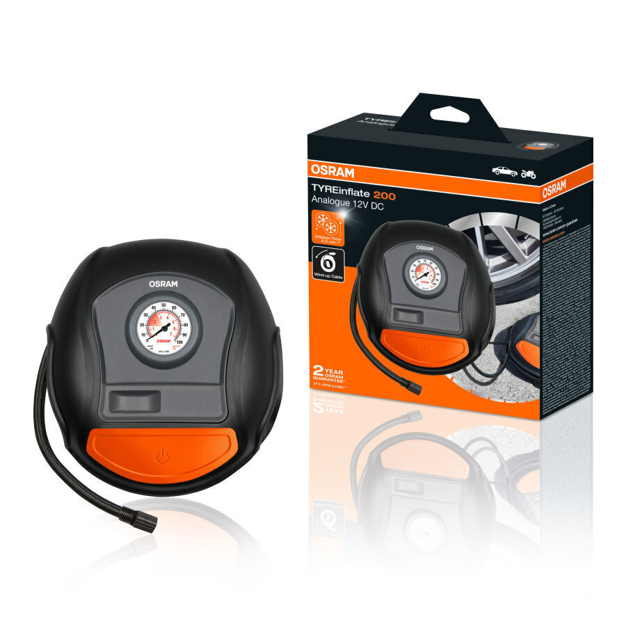 Osram TYREinflate 200 OTI200 elektriline pump hind ja info | Lisatarvikud | hansapost.ee