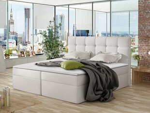 Континентальная кровать Nele 160x200 см, черная цена и информация | Кровати | hansapost.ee