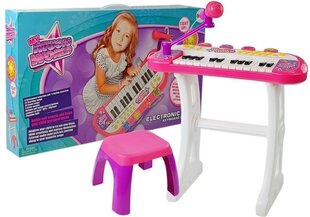 Музыкальная клавиатура со стулом цена и информация | Развивающие игрушки для детей | hansapost.ee
