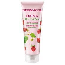 Гель для душа Dermacol Aroma Ritual Wild Strawberries, 250 мл цена и информация | Масла, гели для душа | hansapost.ee