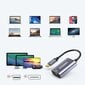 Choetech Unidirectional Cable Adapter from USB Type C to Mini DisplayPort 4K 60Hz gray (HUB-M06) цена и информация | USB adapterid ja jagajad | hansapost.ee