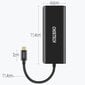 Choetech docking station adapter hub USB Typ C 6in1 100W PD black (HUB-M05) hind ja info | USB adapterid ja jagajad | hansapost.ee