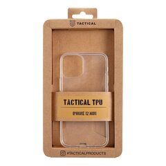 Tactical TPU Cover for Apple iPhone 12 mini Transparent цена и информация | Чехлы для телефонов | hansapost.ee