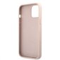 GUHCP12L4GMGPI Guess PU 4G Metal Logo Case for iPhone 12 Pro Max Pink цена и информация | Telefonide kaitsekaaned ja -ümbrised | hansapost.ee