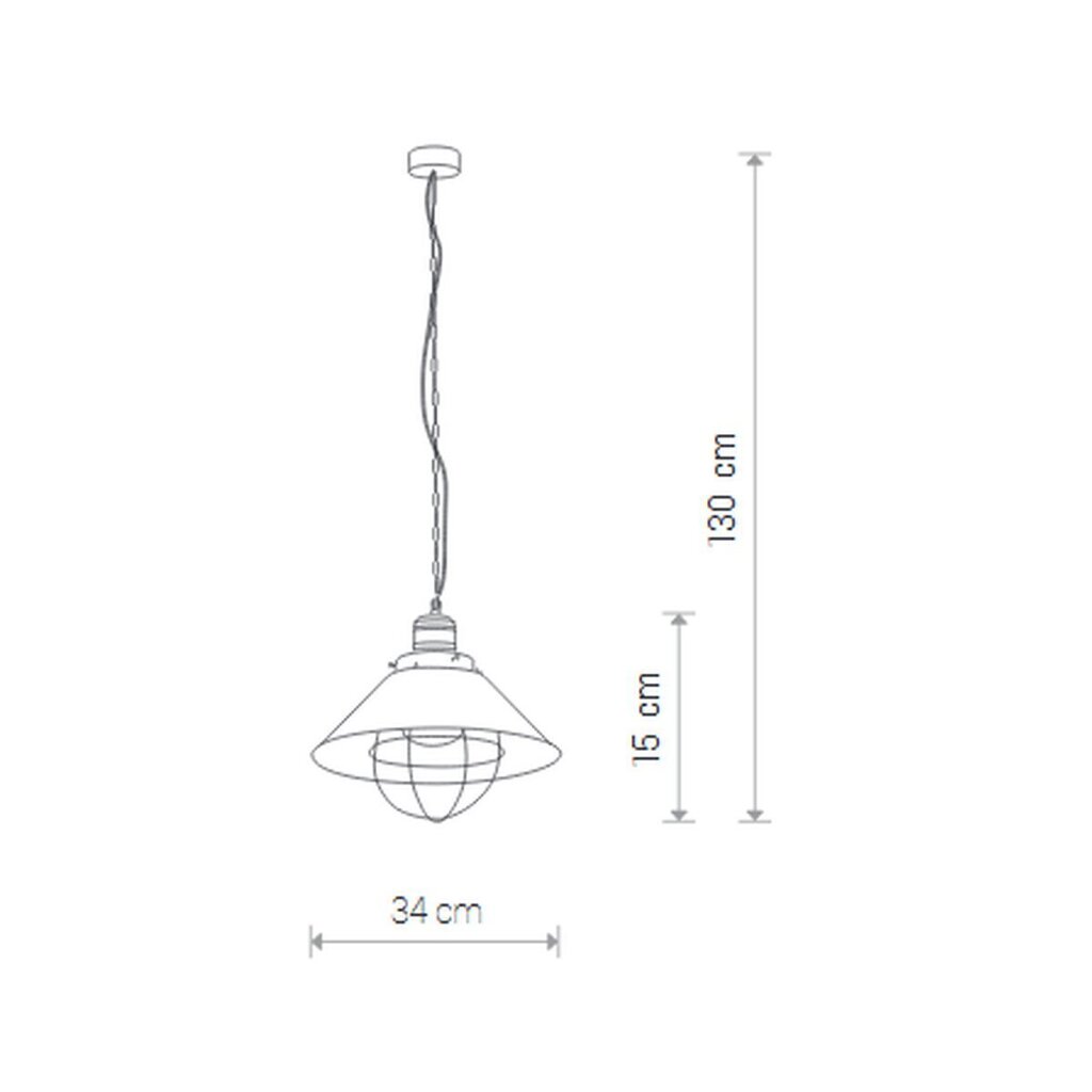 Nowodvorski Lighting rippvalgusti Garret 6443 hind ja info | Rippvalgustid | hansapost.ee