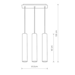 Nowodvorski Lighting rippvalgusti Eye 6481 hind ja info | Rippvalgustid | hansapost.ee