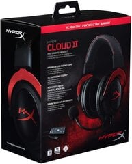 HyperX Cloud II Red 7.1 hind ja info | Kõrvaklapid | hansapost.ee