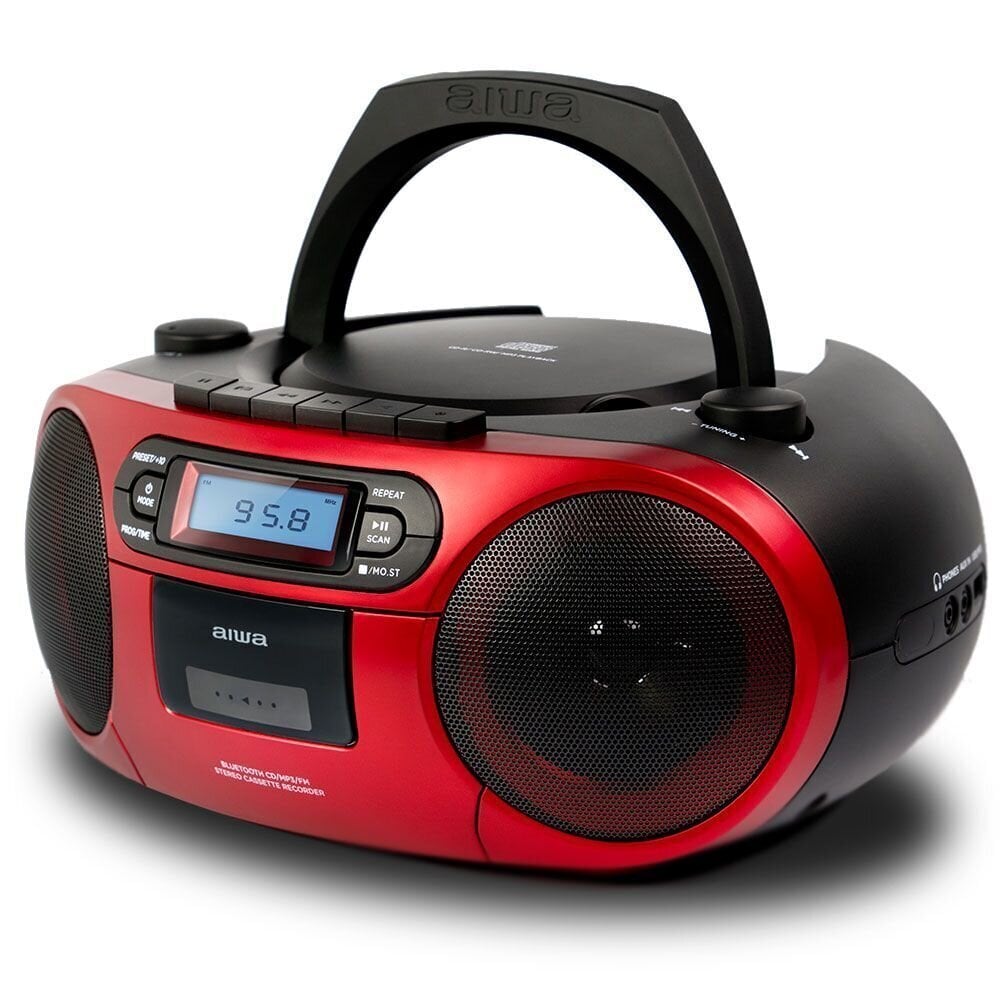 Magnetoola Aiwa BBTC-550RD red hind ja info | Raadiod ja magnetoolad | hansapost.ee