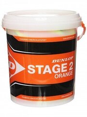 Теннисный мяч Dunlop STAGE 2 ORANGE 60-bucket ITF цена и информация | Dunlop Спорт, досуг, туризм | hansapost.ee