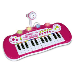 Игрушечное пианино с микрофоном Bontempi I Girl цена и информация | Развивающие игрушки для детей | hansapost.ee