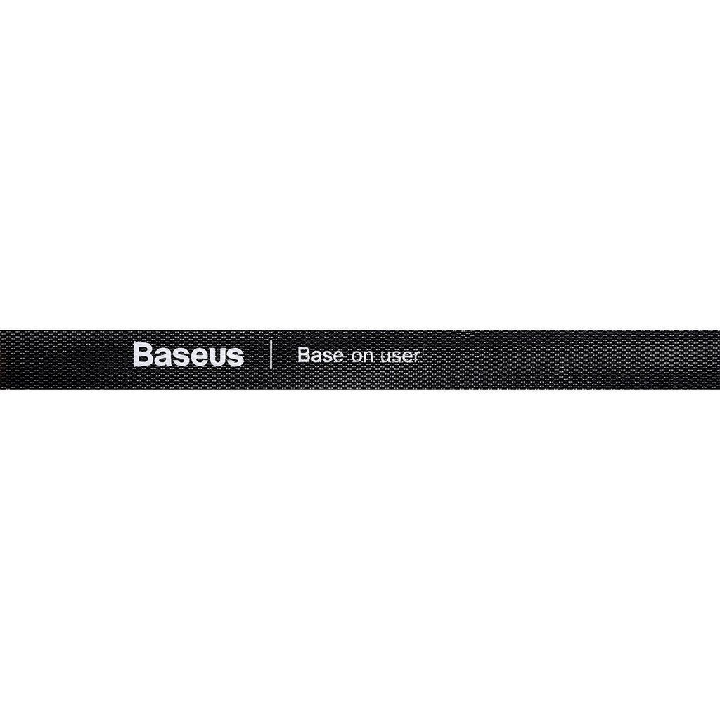 Baseus Rainbow Circle Velcro Straps 3m Black hind ja info | Mobiiltelefonide kaablid | hansapost.ee