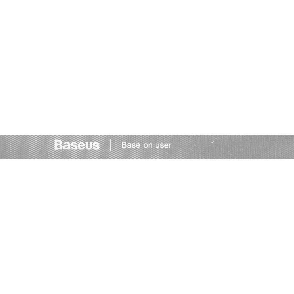 Baseus Rainbow Circle Velcro Straps 3m Grey hind ja info | Arvutikomponentide tarvikud | hansapost.ee