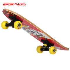 Rula SportVida Cruiser, 61 cm, punane hind ja info | Rulad | hansapost.ee