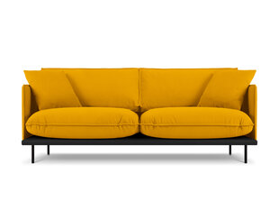Трехместный диван Interieurs 86 Auguste, желтый цена и информация | Диваны | hansapost.ee