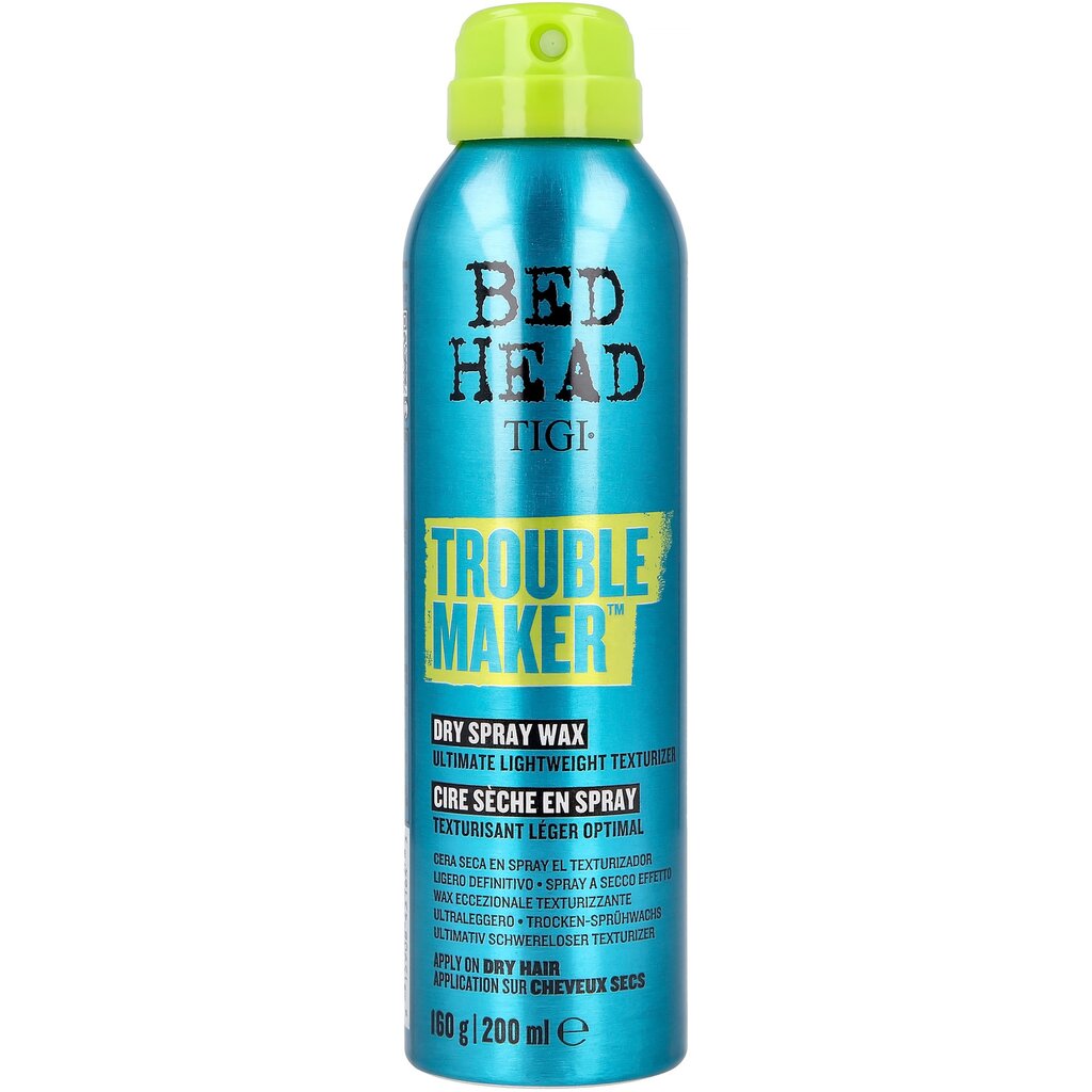 Kuiv spreivaha Tigi Bed Head Trouble Maker Spray Wax Texturizer, 200 ml цена и информация | Juuste viimistlusvahendid | hansapost.ee