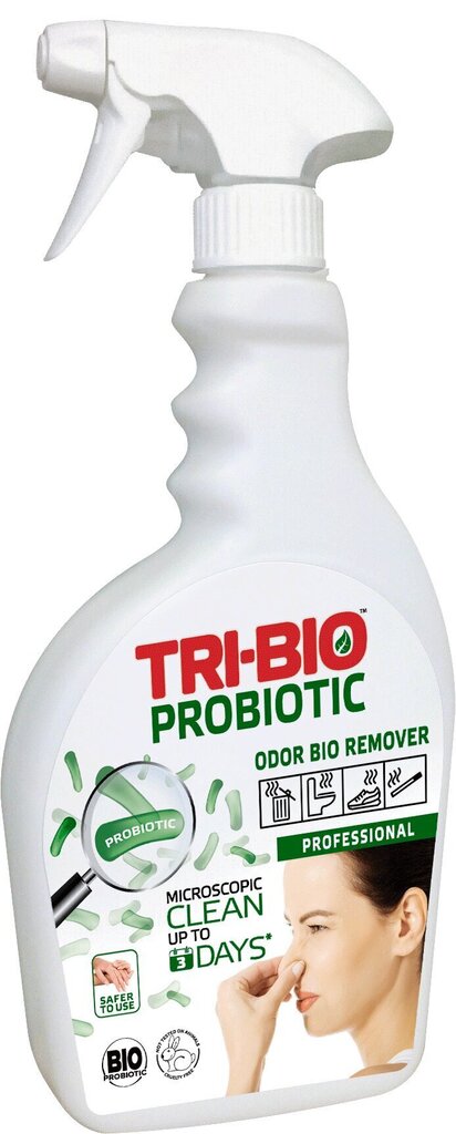 TRI-BIO probiootiline ebameeldivate lõhnade bioeemaldaja 420ml цена и информация | Puhastusvahendid | hansapost.ee