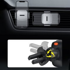 Uchwyt samochodowy Baseus Easy Control Clamp do kratki (szary) hind ja info | Telefonihoidjad | hansapost.ee