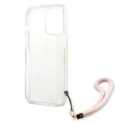 Чехол GUHCP13LKMABPI Guess TPU Marble Stripe Case for iPhone 13 Pro Pink цена и информация | Чехлы для телефонов | hansapost.ee