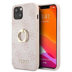 GUHCP13S4GMRPI Guess PU 4G Ring чехол для iPhone 13 Mini Pink цена и информация | Чехлы для телефонов | hansapost.ee