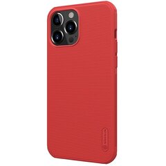 Ümbris Nillkin Super Frosted PRO, iPhone 13 Pro, punane (ilma logo väljalõiketa) hind ja info | Telefonide kaitsekaaned ja -ümbrised | hansapost.ee